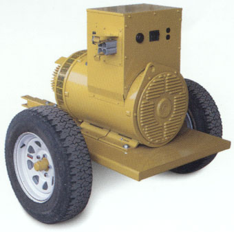 The Katolight PTO altenator runs off the power takeoff of your tractor, so you are not purchasing an additional engine. You get the most power for the least amount of money with a PTO altenator. (Trailor and PTO Shaft extra)